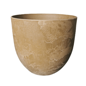 Artstone Bola Garden Pot Taupe